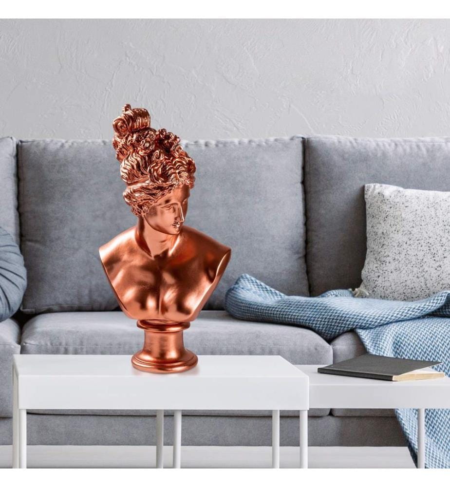 Decorative Object, Copper, 100% POLYESTER