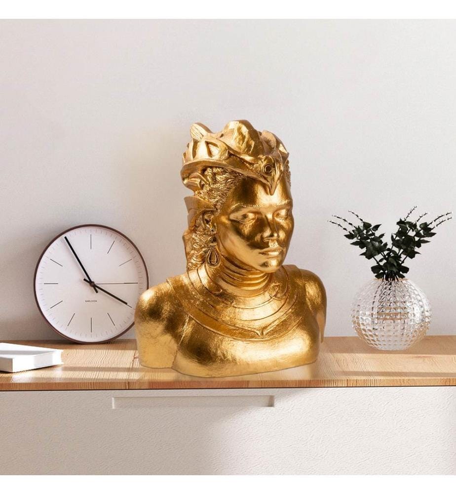 Decorative Object, Gold, 100% POLYESTER
