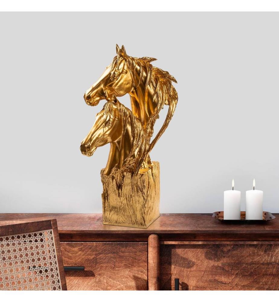 Decorative Object, Gold, 100% POLYESTER
