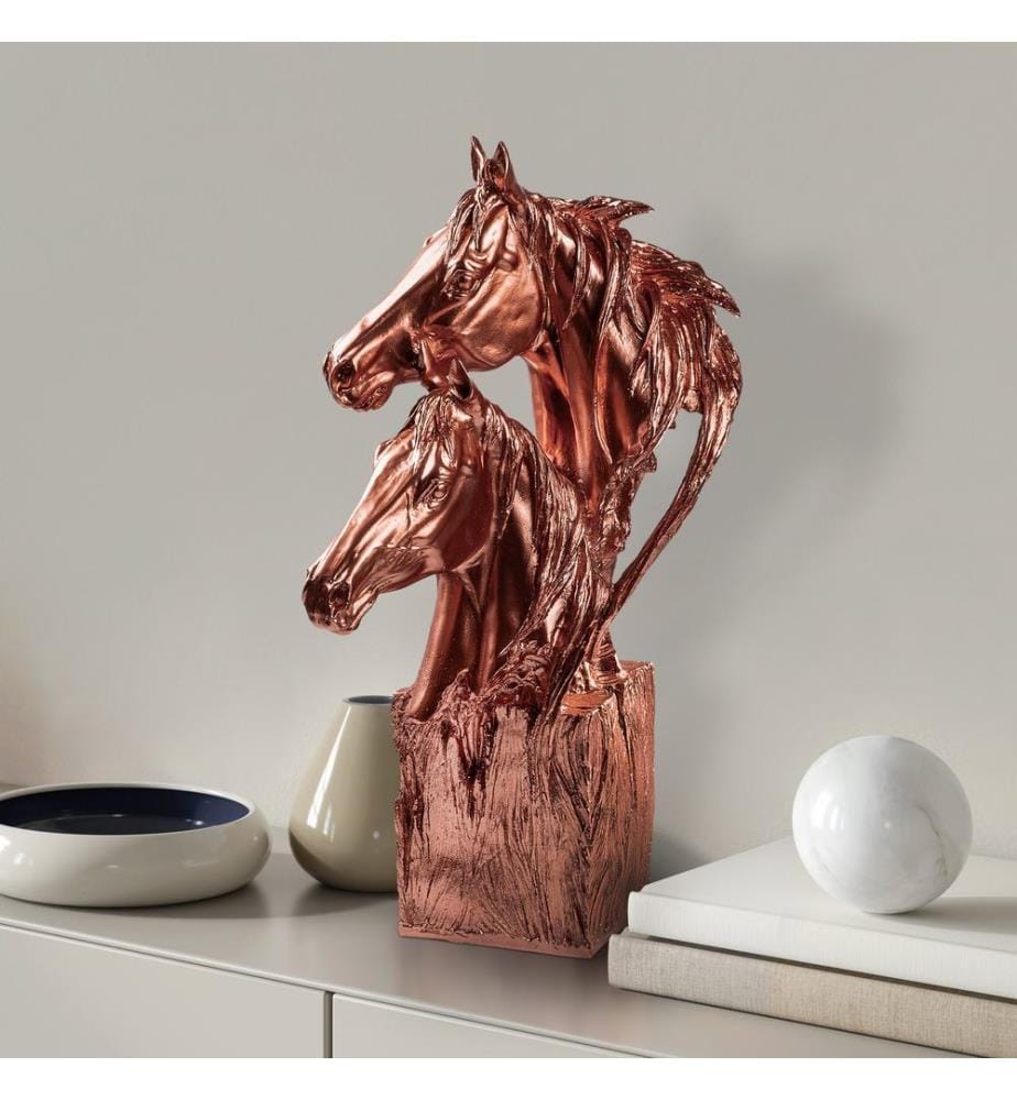 Decorative Object, Copper, 100% POLYESTER