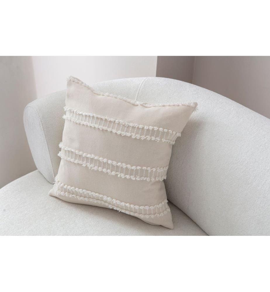 Kissenbezug, Creme, Material: 100 % POLYESTER