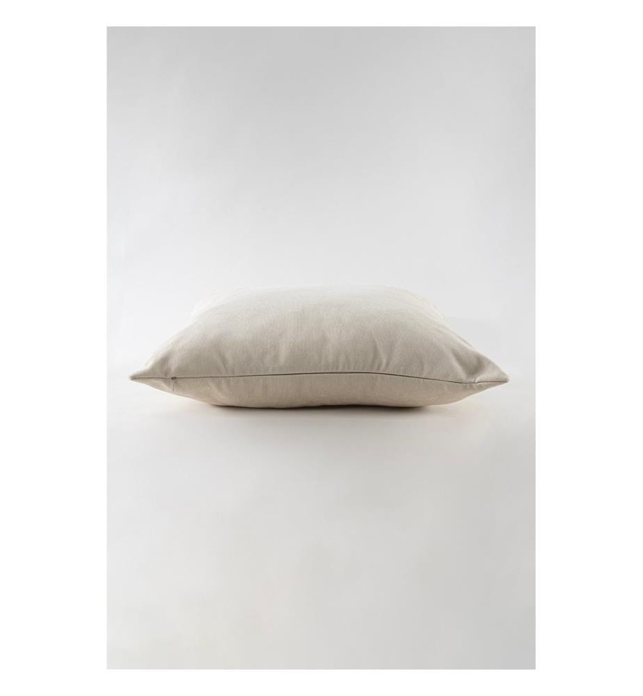 Housse de coussin, crème, 50 % POLYESTER / 50 % COTON