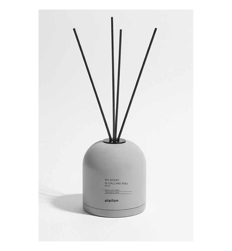 Bâtonnets désodorisants, 100 % béton, gris
