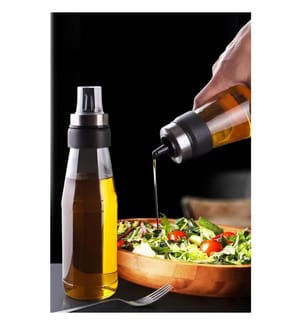 Dispenser per olio, trasparente, vetro