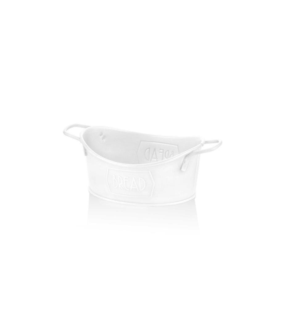 Breadbox, White, Galvanize