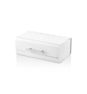 Breadbox, White, Galvanize