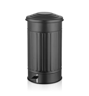 Eimer, Schwarz, Verzinkt