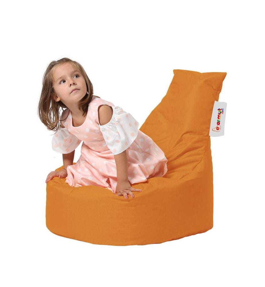 Orange, Klassische Sitzsäcke, Ige Styropor Mit Hoher Dichte Recycelt