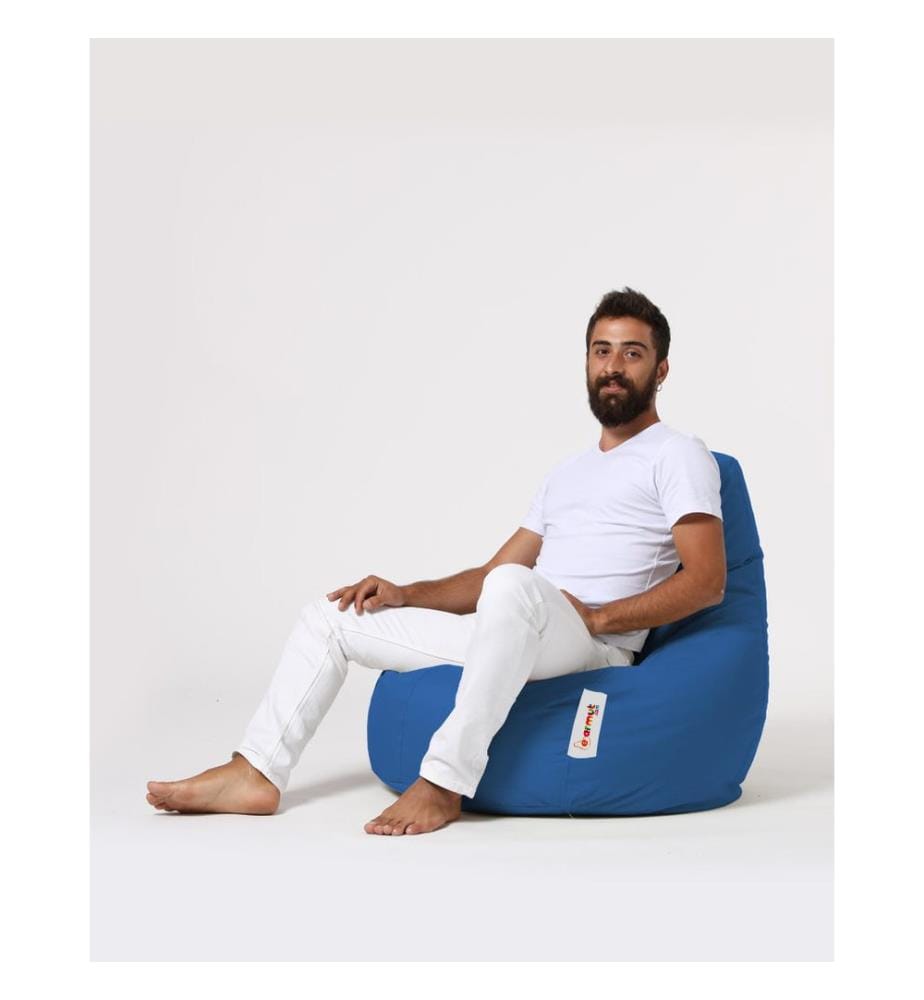 Blau, Klassische Sitzsäcke, Ige Styropor Mit Hoher Dichte Recycelt