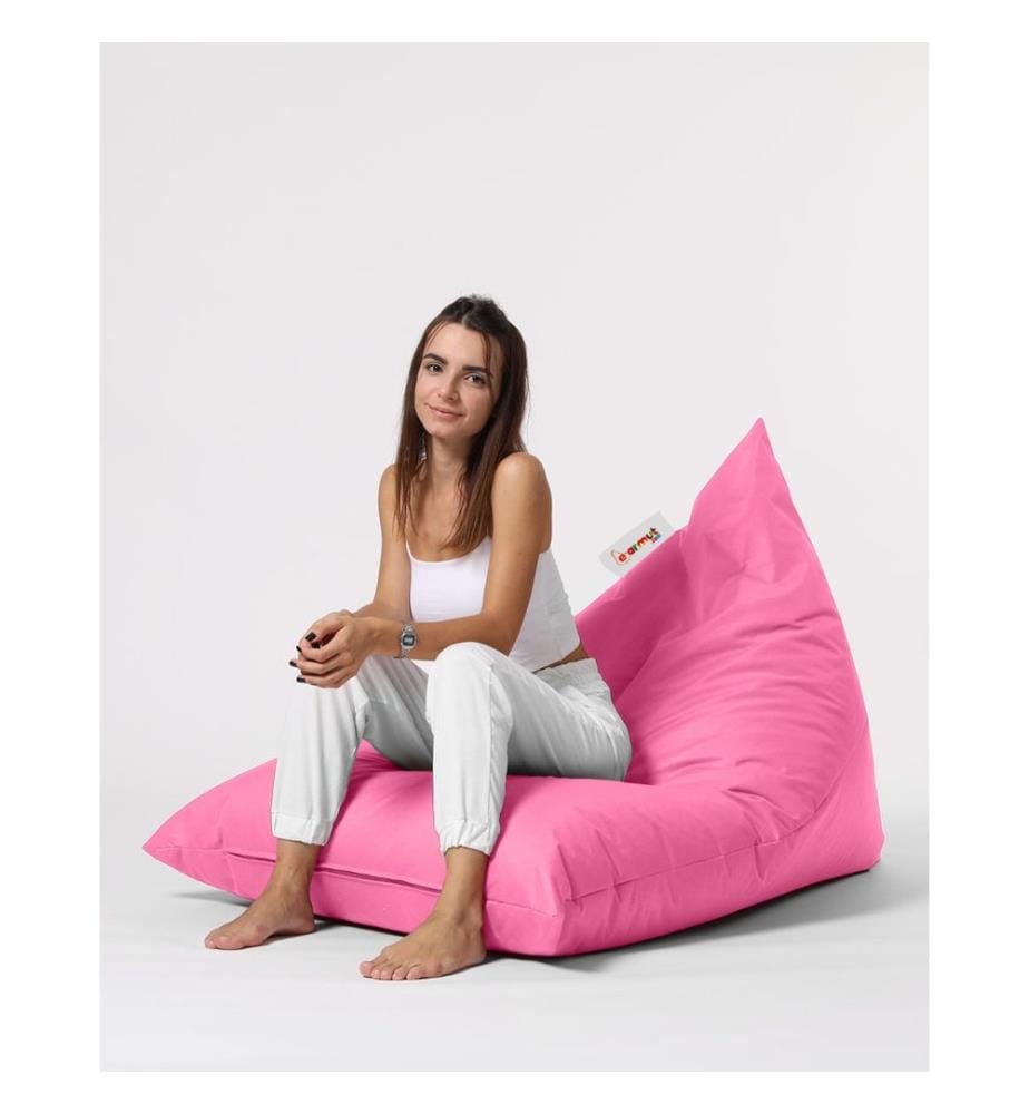 Rosa, Klassische Sitzsäcke, Ige Styropor Mit Hoher Dichte Recycelt