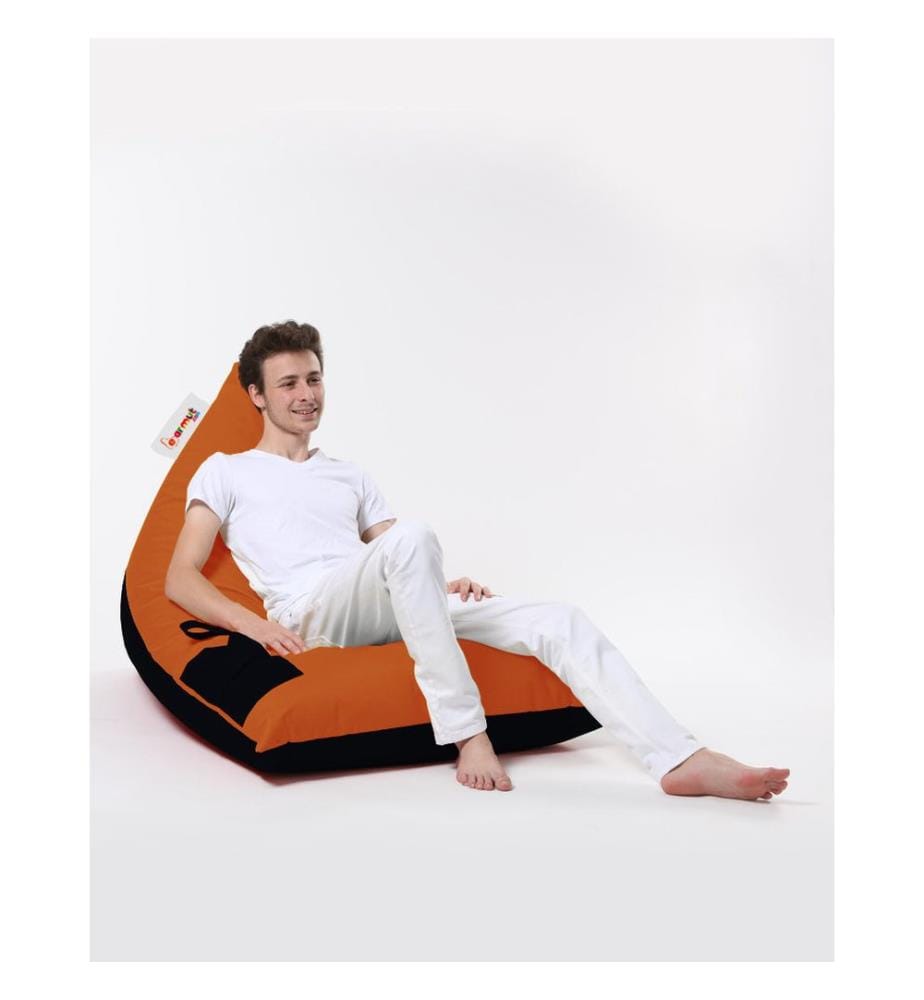 Orange, Klassische Sitzsäcke, Ige Styropor Mit Hoher Dichte Recycelt