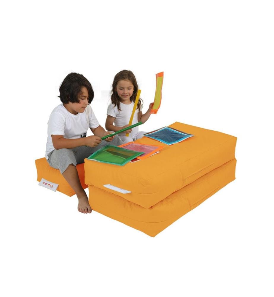 Orange, Klassische Sitzsäcke, Ige Styropor Mit Hoher Dichte Recycelt