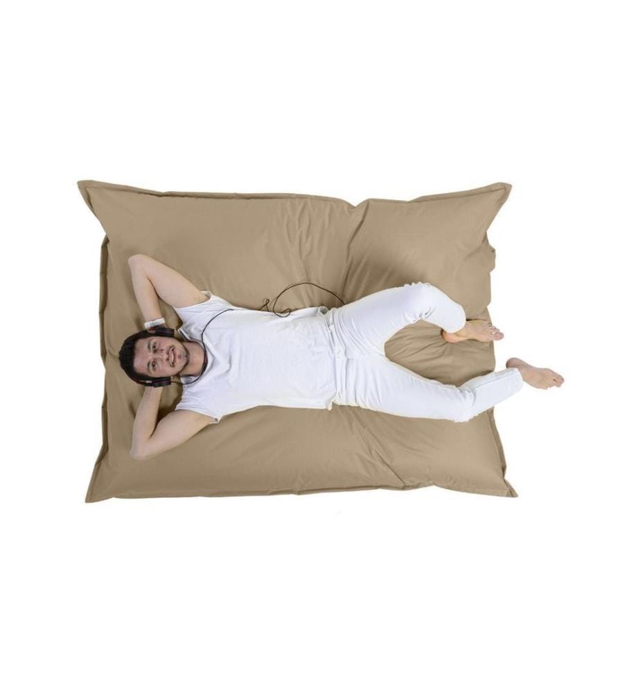Garden Bean Bag, Mink, High Density Recycled Styrofoam, Polyester Fabric