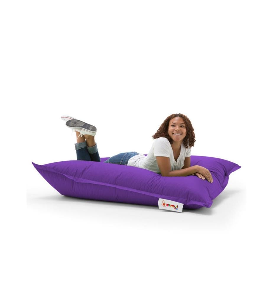 Garden Bean Bag, Purple, High Density Recycled Styrofoam, Polyester Fabric