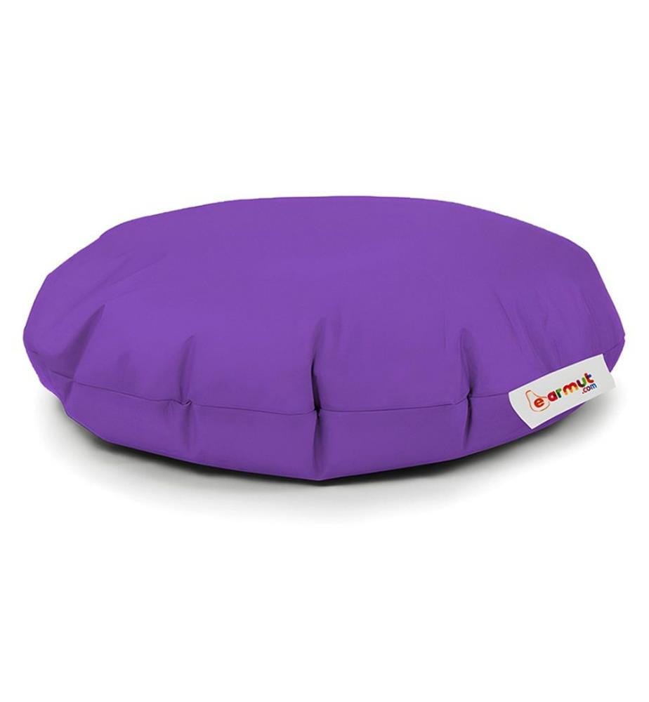 Garden Bean Bag, Purple, High Density Recycled Styrofoam, Polyester Fabric