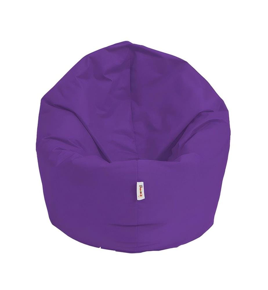 Garden Bean Bag, Purple, High Density Recycled Styrofoam, Polyester Fabric