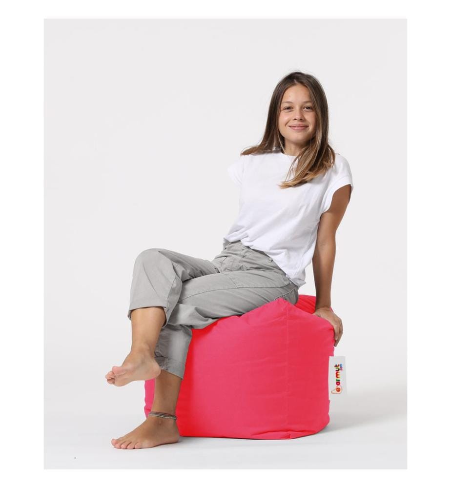 Sacs De Haricots Roses, En Polystyrène Avec Une Densité Haute Densité Recyclée
