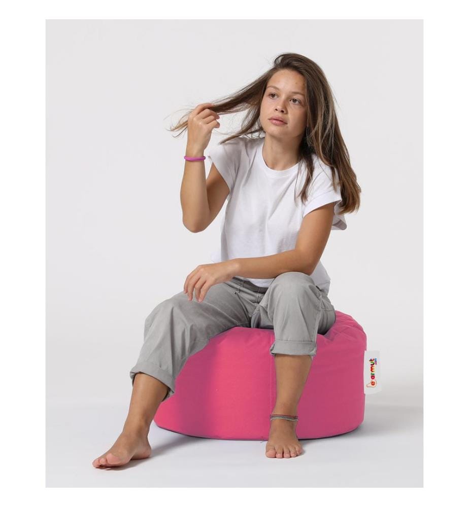 Rosa, Klassische Sitzsäcke, Ige Styropor Mit Hoher Dichte Recycelt