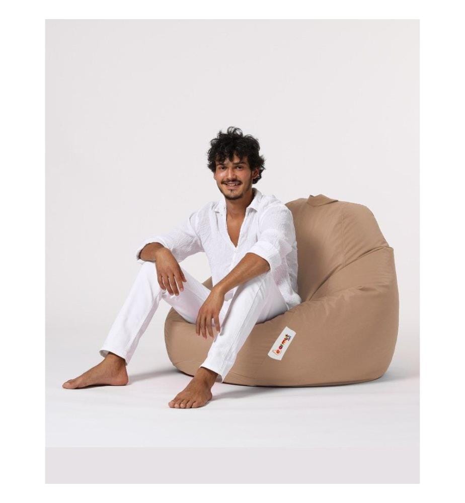 Garten Sitzsack, Nerz, 100% High Density Recycled Styrofoam, Stoff: 100% Polyester