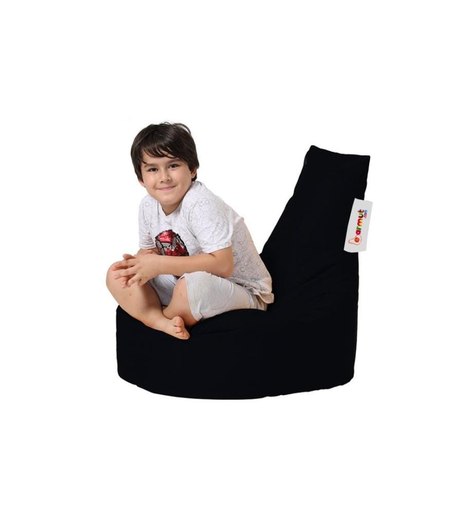 Garten Sitzsack, Schwarz, 100% High Density Recycled Styrofoam, Stoff: 100% Polyester