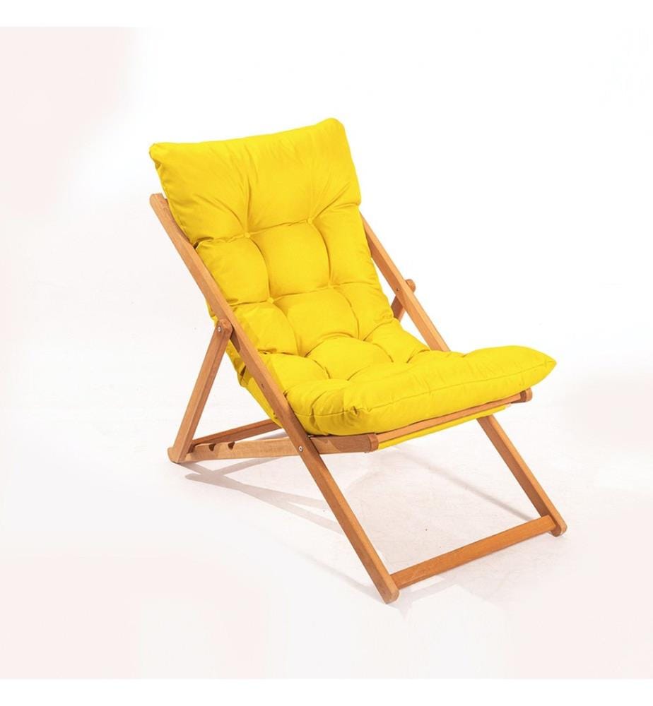 Ensemble table et chaises de jardin , 3 pièces, Jaune, Naturel, Bois de hêtre