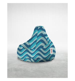 Bean Bag, Multicolor, 100% HIGH DENSITY RECYCLED STYROFOAM And Soft Sponge Particles, Fabric: 100% POLYESTER