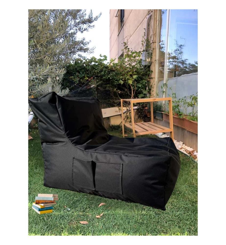 Bean Bag, Black, 100% POLYESTER, Fabric: 100% IMPERTEX