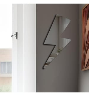 Miroir décoratif, teinté, face supérieure : 100 % plexiglas