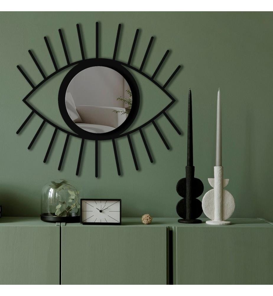 Decorative Mirror, Smoked, Top: 100% PLEXIGLASS
