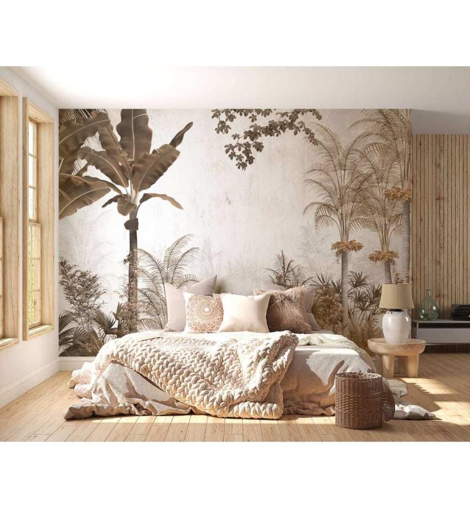 Wandbild, mehrfarbig, Vinyl