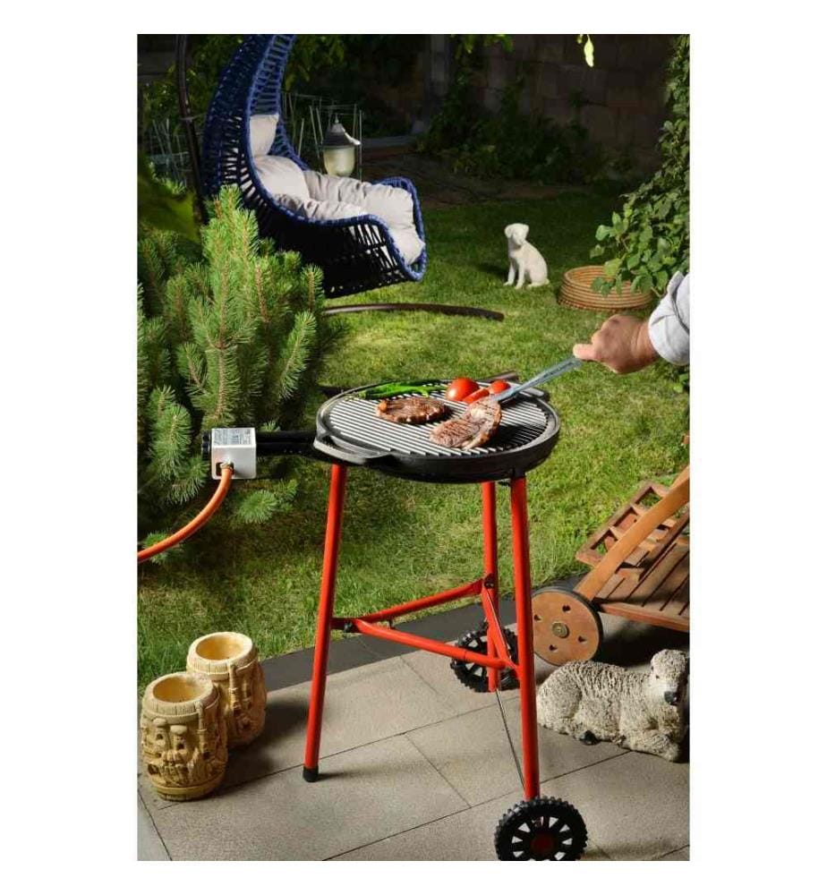 Gril BBQ, Orange, Métal