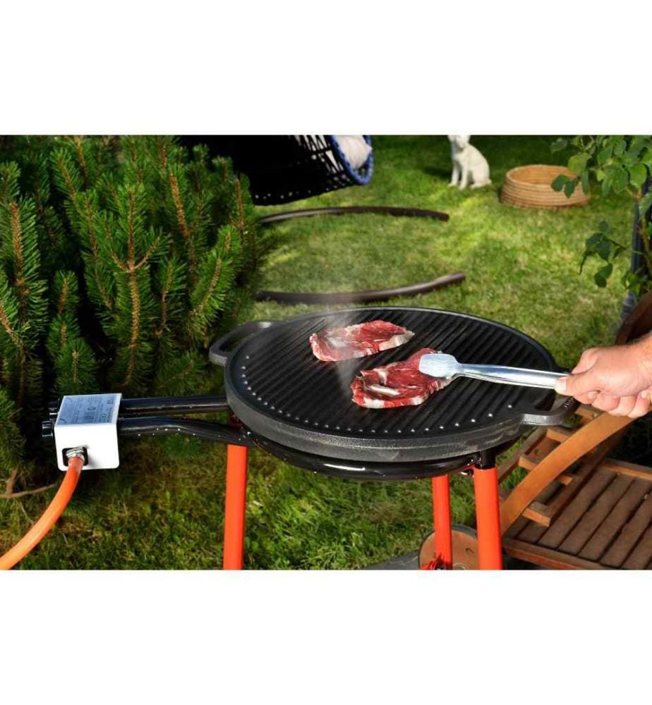 Gril BBQ, Orange, Métal