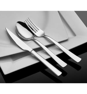 Besteckset, 24 Teile, Silber, Edelstahl