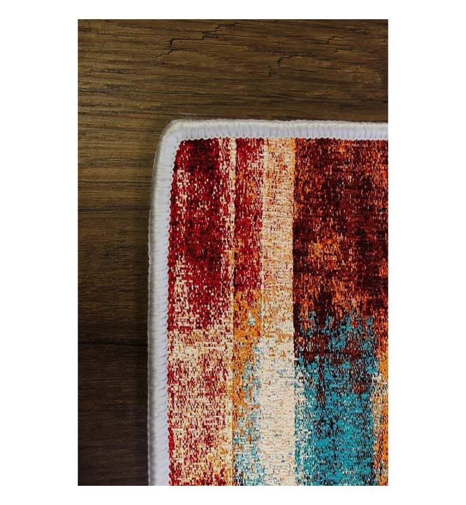 Hall Carpet, 100 x 200, Multicolor, 100% POLYESTER