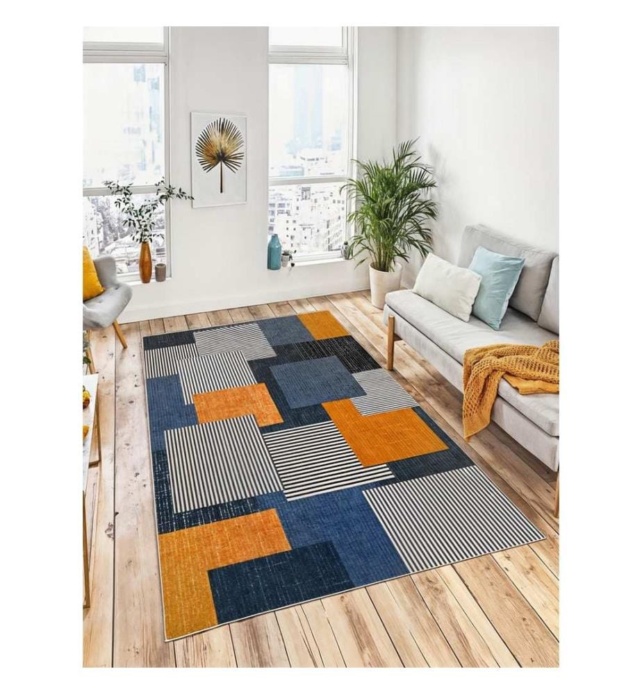 Flurteppich, 100 x 200, mehrfarbig, 100 % POLYESTER