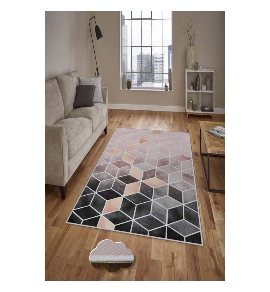 Hall Carpet, 100 x 150, Multicolor, 100% POLYESTER