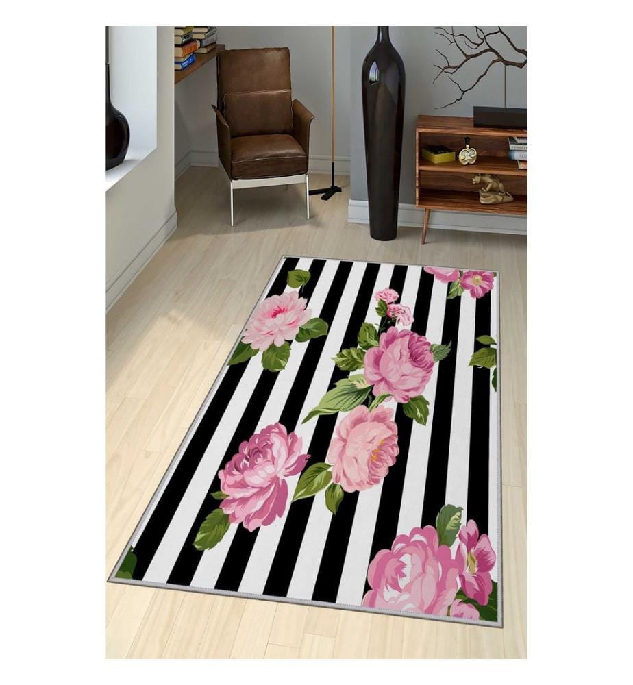 Hall Carpet, 100 x 150, Multicolor, 100% POLYESTER