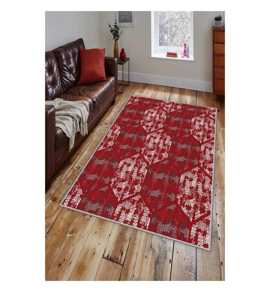 Hall Carpet, 100 x 200, Multicolor, 100% POLYESTER