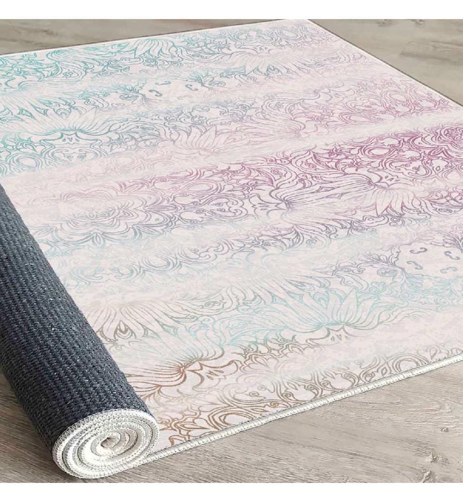 Hall Carpet, 100 x 200, Multicolor, 100% VELVET FABRIC
