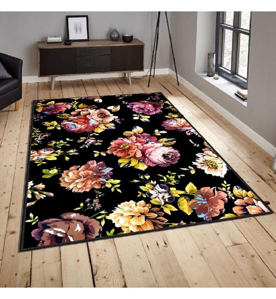Hall Carpet, 100 x 200, Multicolor, 100% VELVET FABRIC