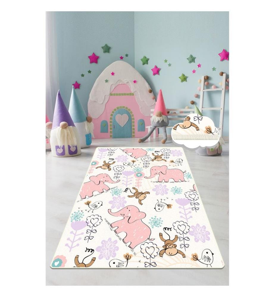 Hall Carpet, 80 x 100, Multicolor, 100% POLYESTER