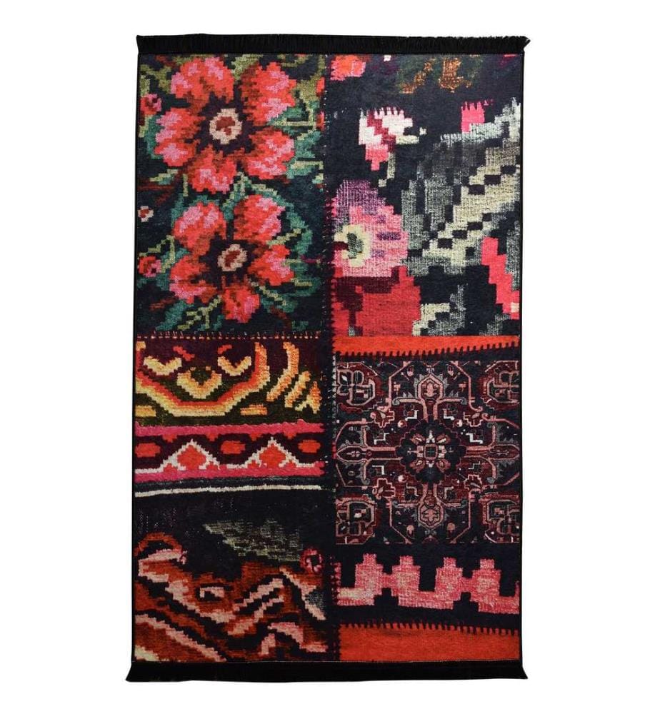 Hall Carpet, 120 x 200, Multicolor, 100% POLYESTER