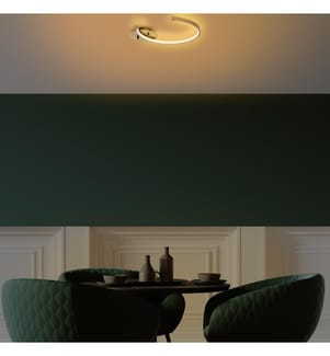 Chandelier, Gold, Metal Body, Metal Base Plate