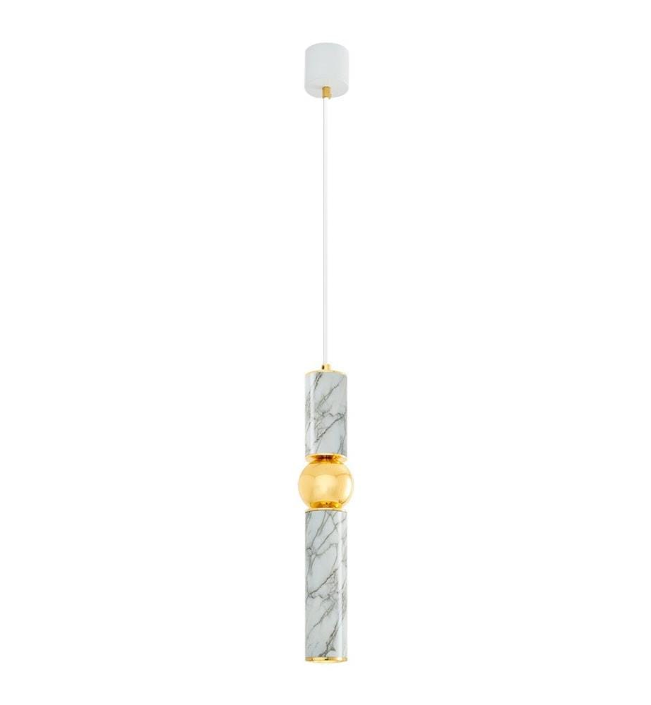 Kronleuchter, Weiss, Metallgehäuse
