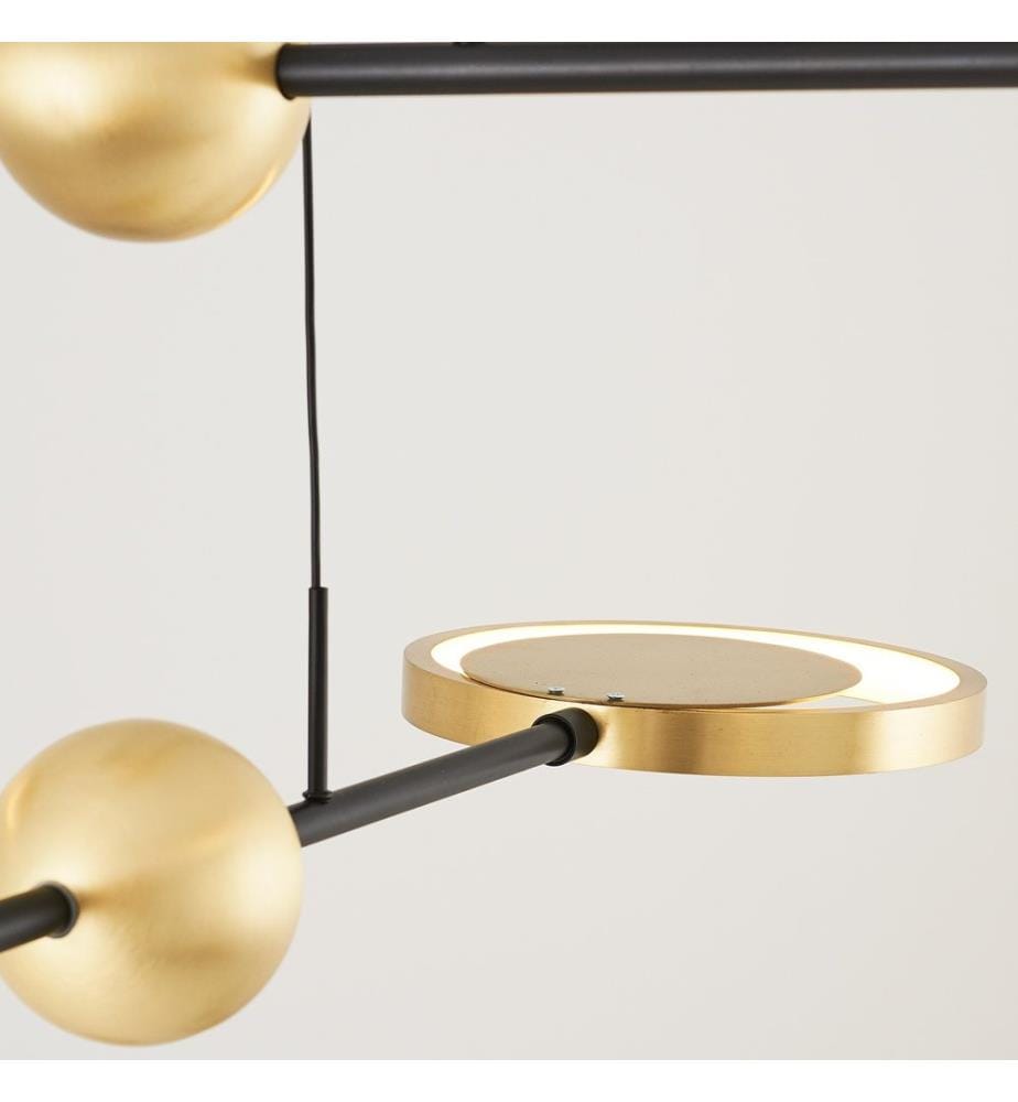 Kronleuchter, Antik, Metallgehäuse, Glasabdeckung