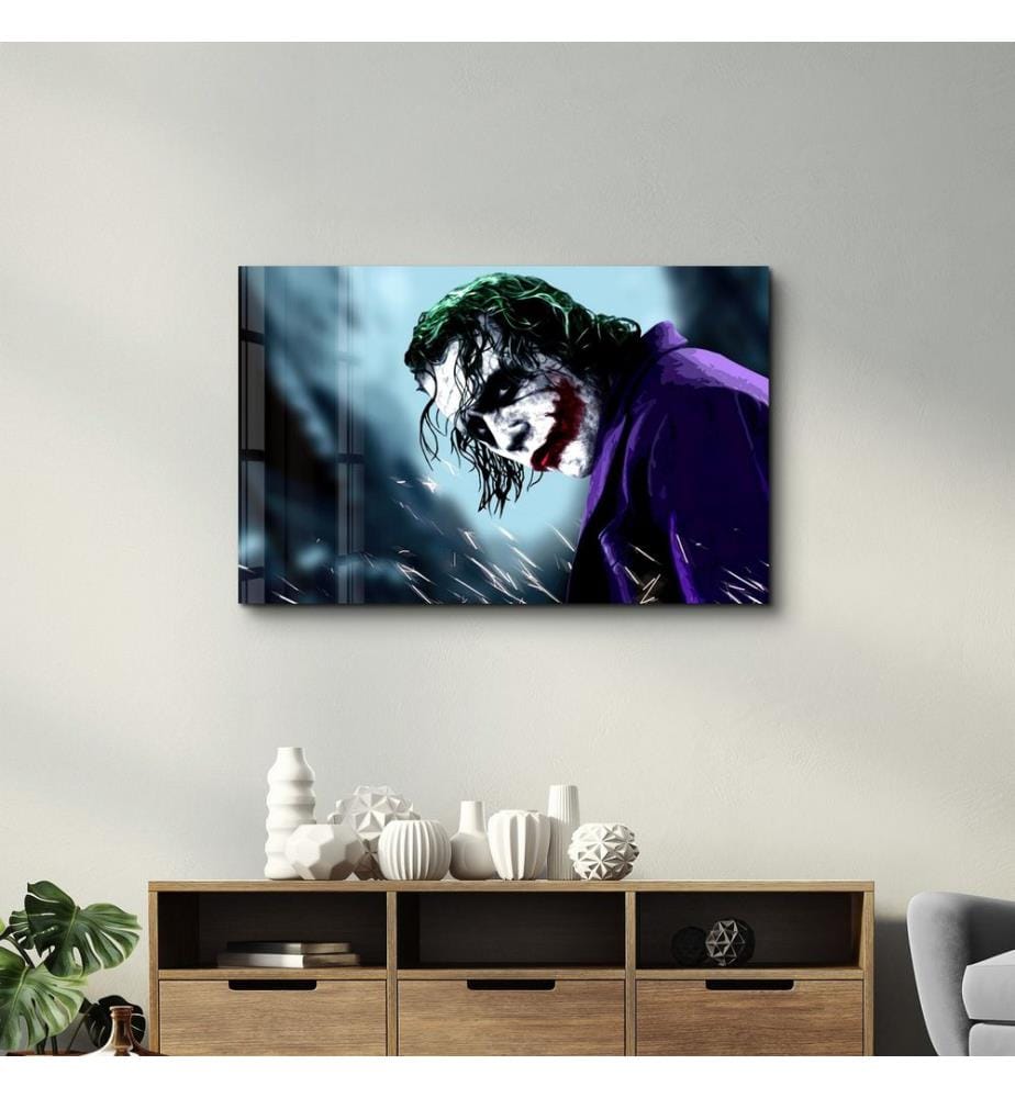Dekoratives Gemälde aus gehärtetem Glas, mehrfarbig, 100 % HÄRTETES GLAS