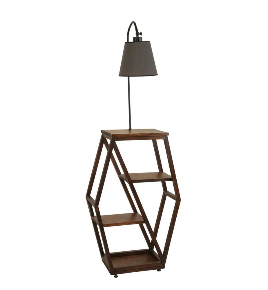 Anthracite, Lampadaire, 38 X 25 cm, Corps Métallique