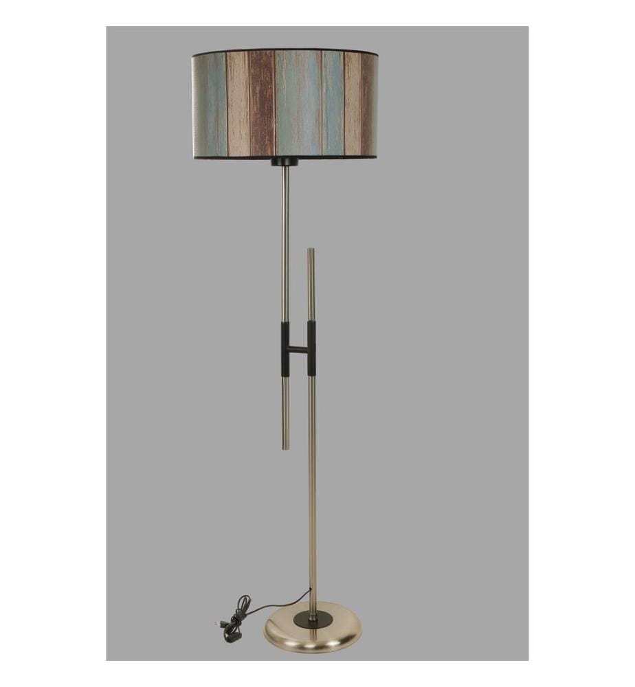 Bunt, Stehlampen, Metallkörper