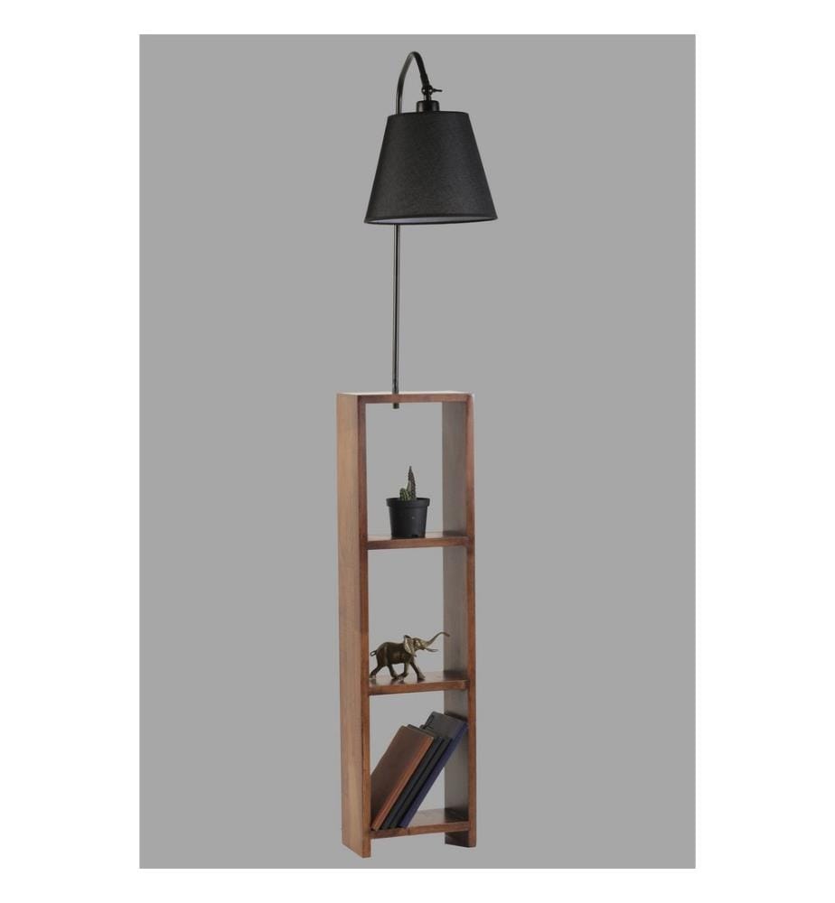 Lampadaire, Black, Metal Body