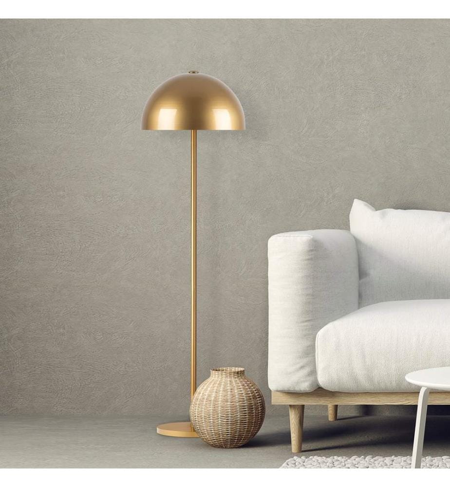 Or, Lampadaire, 40 X 40 X 154 cm, Corps Métallique